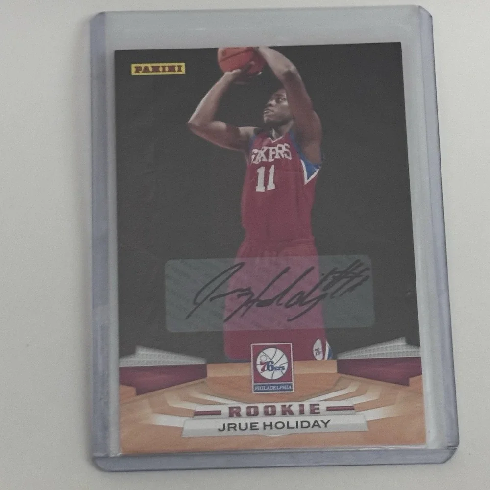 2009-10 Panini Rookie Inscriptions Jrue Holiday #367 Rookie Auto RC